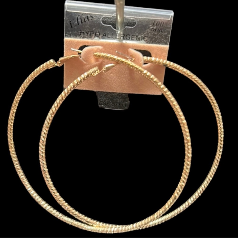 Beautiful Gold Hoops